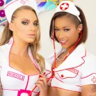 Juelz Ventura in 'Naughty Nurses Skin Diamond and Juelz Vetura Suck The Life Out Of Jules Jordan'